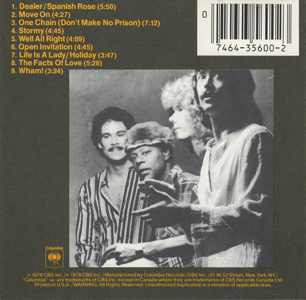 Santana : Inner Secrets (CD, Album, RE, DAD)