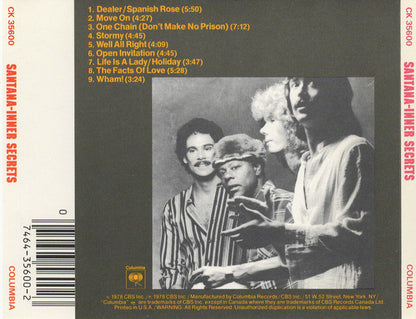 Santana : Inner Secrets (CD, Album, RE, DAD)