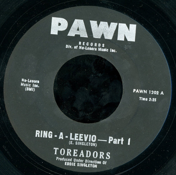 The Toreadors (2) : Ring-A-Leevio (7")