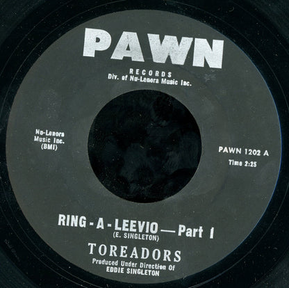 The Toreadors (2) : Ring-A-Leevio (7")
