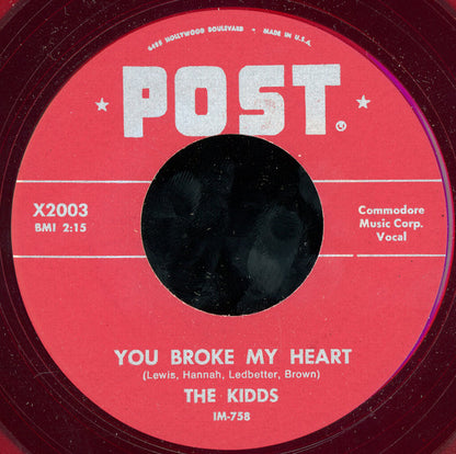 The Kidds (5) : I Won't Be Back (7", RE, Red)