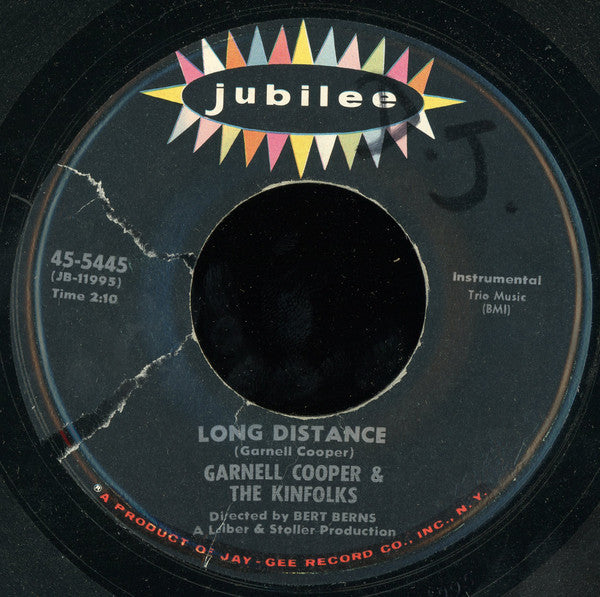 Garnell Cooper & The Kinfolks : Green Monkey (7", Single)