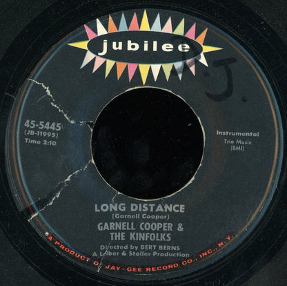 Garnell Cooper & The Kinfolks : Green Monkey (7", Single)