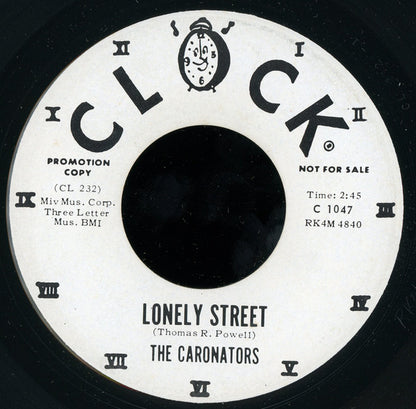 The Caronators : Fairy Tales / Lonely Street (7", Promo)