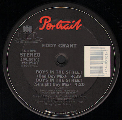 Eddy Grant : Boys In The Street (12")