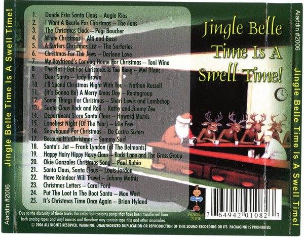 Various : Jingle Belle Time Is A Swell Time (CD, Comp)
