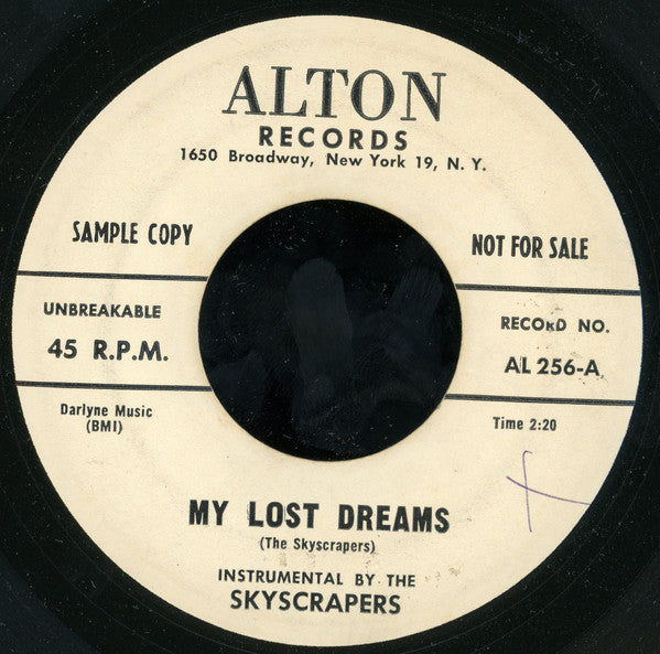 Skyscrapers (4) : My Lost Dreams / Flying Low (7", Promo)