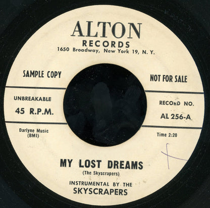 Skyscrapers (4) : My Lost Dreams / Flying Low (7", Promo)