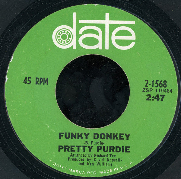 Bernard Purdie : Funky Donkey / Soul Drums (7", Styrene, Ter)