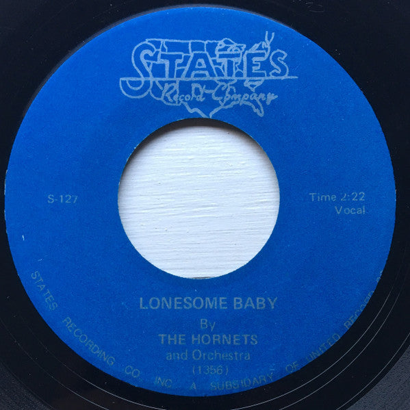 The Hornets (12) : I Can't Believe / Lonesome Baby (7", Unofficial)