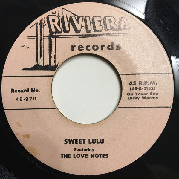 Love Notes : I'm Sorry / Sweet Lulu (7", Unofficial)