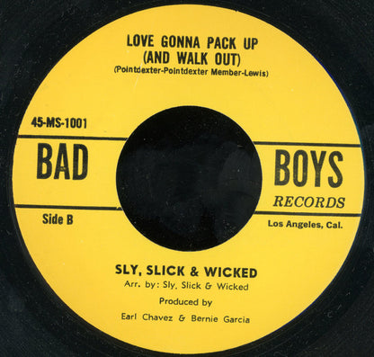 Sly, Slick & Wicked : Confessin' A Feeling (7")