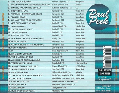 Paul Peek : Rockin' Through The Teenage Years (CD, Comp)