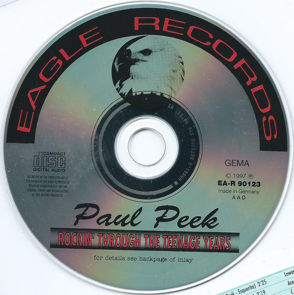 Paul Peek : Rockin' Through The Teenage Years (CD, Comp)