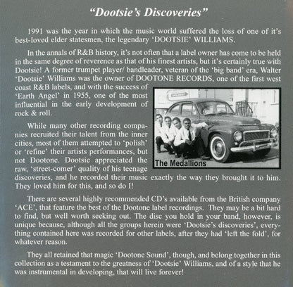 Various : Dootsie's Discoveries (CD, Comp, Mono)