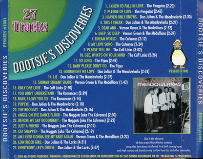 Various : Dootsie's Discoveries (CD, Comp, Mono)