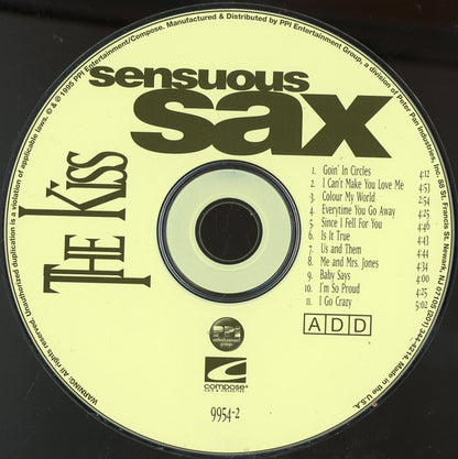 Le Valedon : Sensuous Sax - The Kiss (CD)