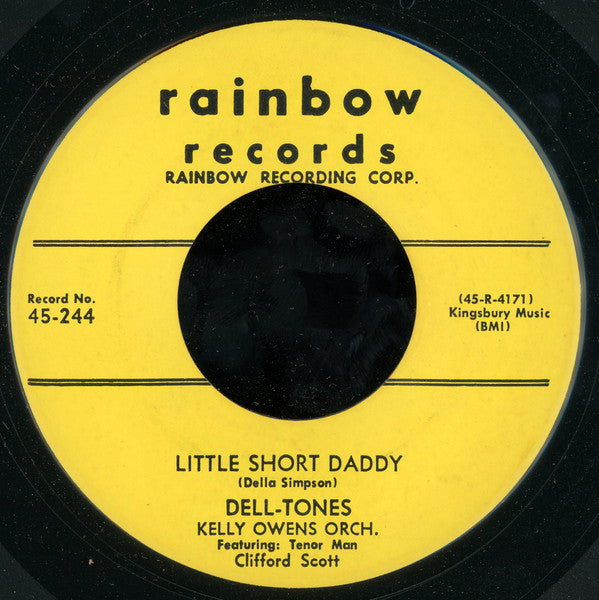 Dell-Tones (3) : I'm Not In Love With You / Little Short Daddy (7")
