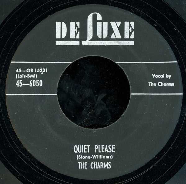 The Charms : Quiet Please / Fifty Five Seconds (7", RE)