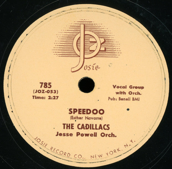 The Cadillacs : Speedoo / Let Me Explain (Shellac, 10")
