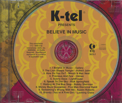 Various : Believe In Music (CD, Comp)