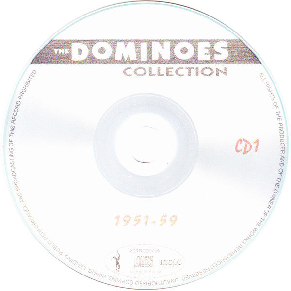 The Dominoes : The Dominoes Collection 1951-59 (3xCDr, Comp, Fat)