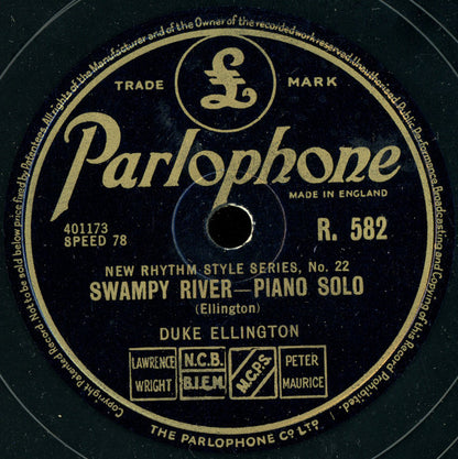 Duke Ellington And His Orchestra / Duke Ellington : Hot And Bothered / Swampy River (Shellac, 10", RP)