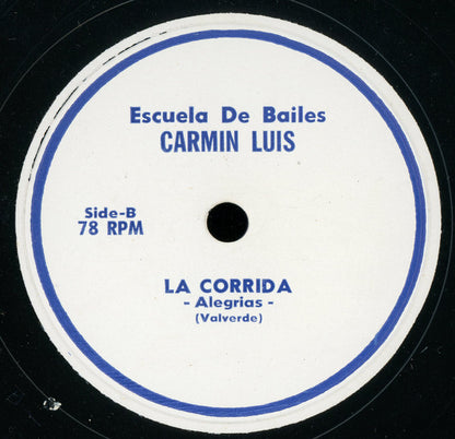 Escuela De Bailes : El Sombrero Cordoves / La Corrida (10")