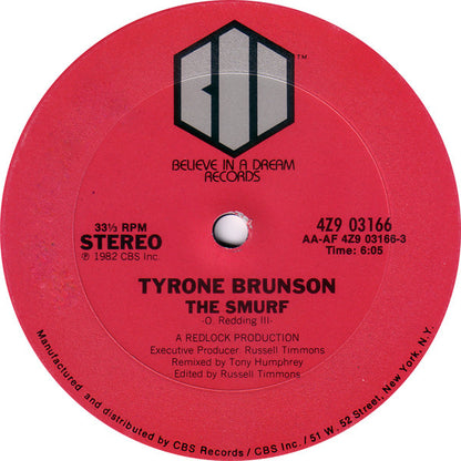 Tyrone Brunson : The Smurf (12", Single)
