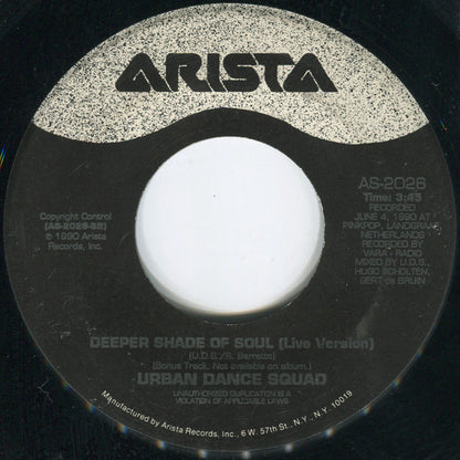 Urban Dance Squad : Deeper Shade Of Soul (7")