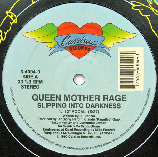 Queen Mother Rage : Slipping Into Darkness (12")