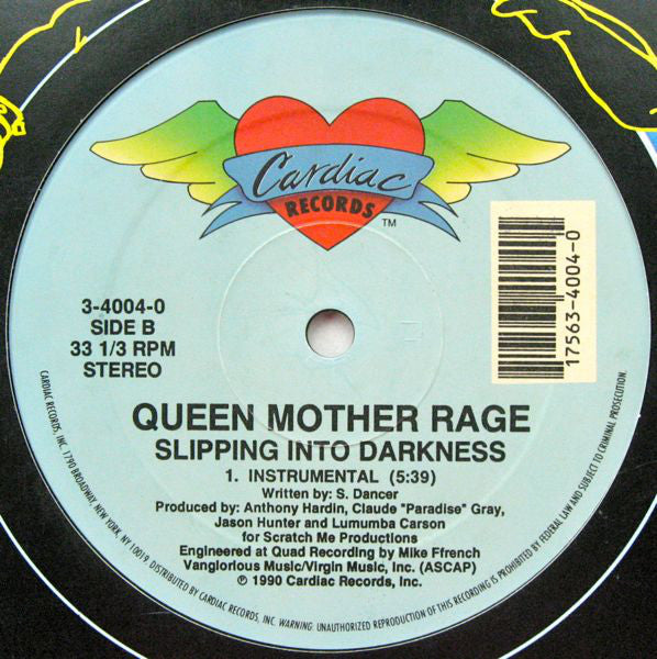 Queen Mother Rage : Slipping Into Darkness (12")