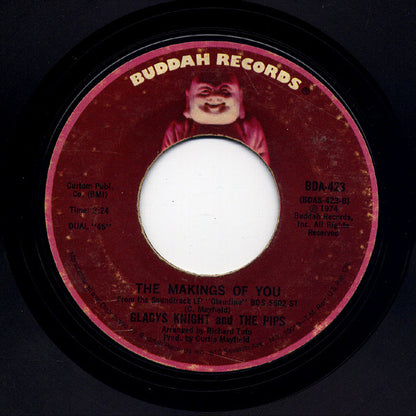Gladys Knight And The Pips : On And On / The Makings Of You (7", Styrene, Mon)