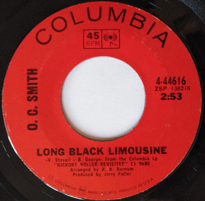 OC Smith : Little Green Apples / Long Black Limousine (7", Single, Styrene, Pit)