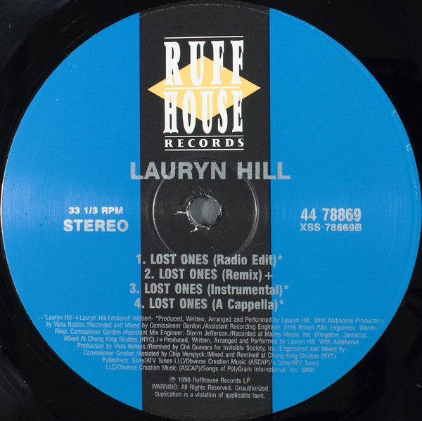 Lauryn Hill : Doo Wop (That Thing) / Lost Ones (12")
