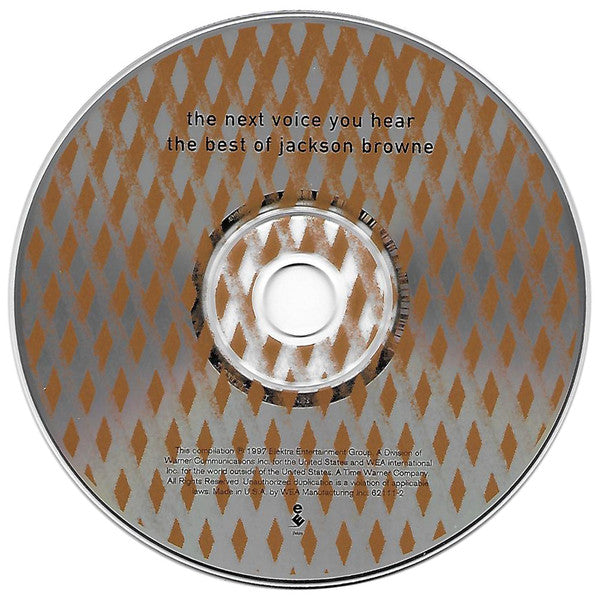 Jackson Browne : The Next Voice You Hear - The Best Of Jackson Browne (CD, Comp, RE)