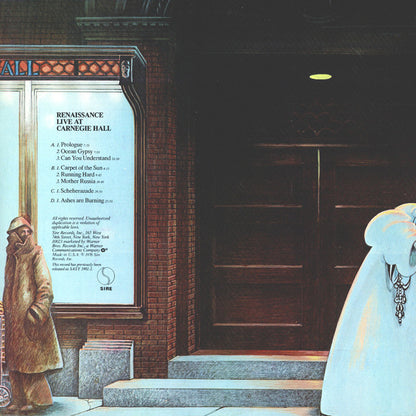 Renaissance (4) : Live At Carnegie Hall (2xLP, Album, RE, Win)