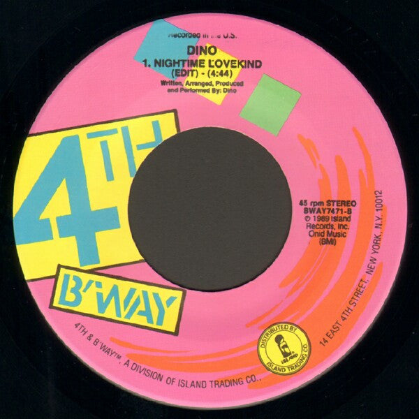 Dino (2) : 24/7 (7", Single)