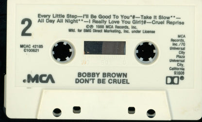 Bobby Brown : Don't Be Cruel (Cass, Album, Club, BMG)