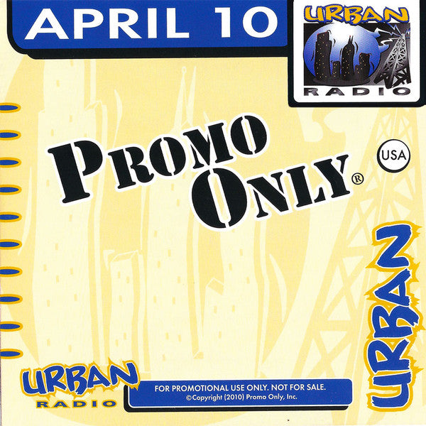 Various : Promo Only Urban Radio: April 2010 (CD, Comp, Promo)