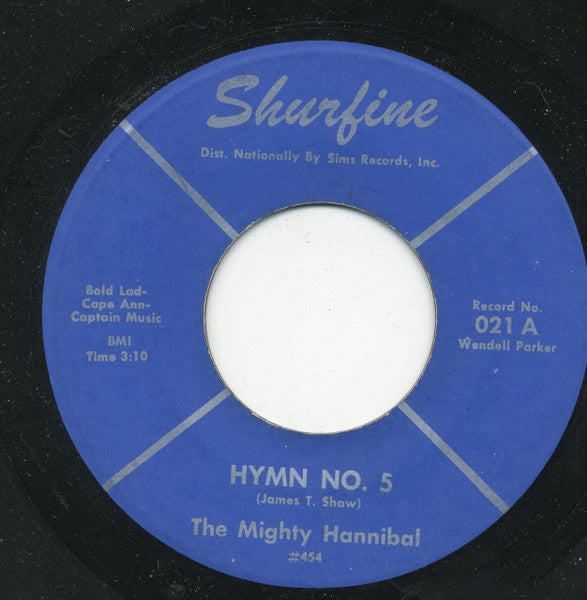 The Mighty Hannibal : Hymn No. 5 (7", Single)