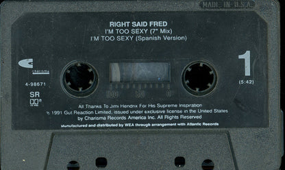 Right Said Fred : I'm Too Sexy (Cass, Single, SR)