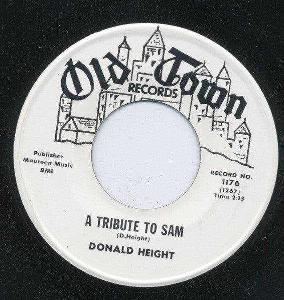 Donald Height : A Tribute To Sam (7", S/Sided, Single)