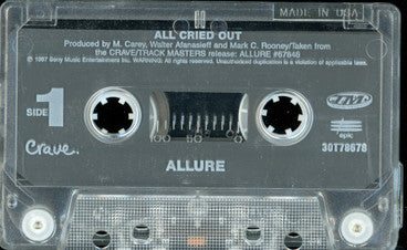 Allure (3) Featuring 112 : All Cried Out (Cass, Single)