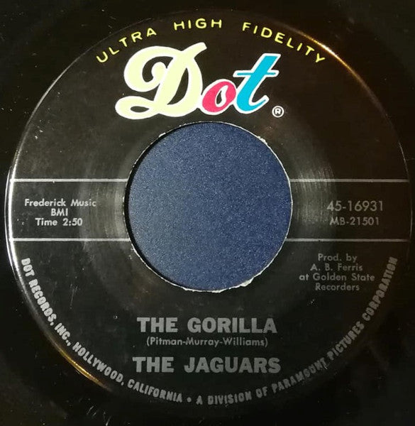 The Jaguars (8) : You'll Turn Away / The Gorilla (7")