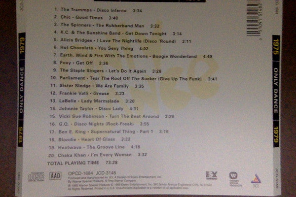 Various : Only Dance 1975-1979 (CD, Comp, RE)