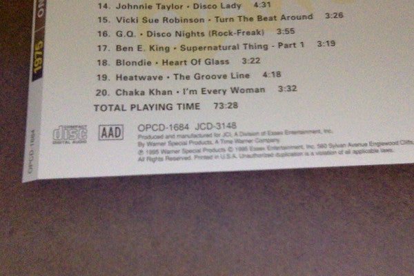 Various : Only Dance 1975-1979 (CD, Comp, RE)