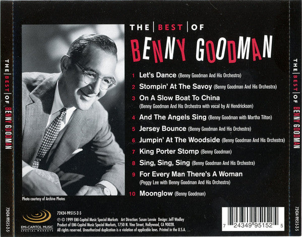 Benny Goodman : The Best Of (CD, Comp)