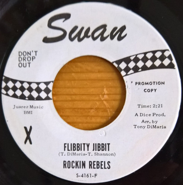 The Rockin' Rebels : Monday Morning (7", Single, Promo)