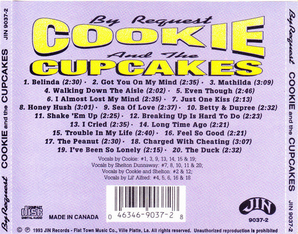 Cookie And The Cupcakes* : By Request (CD, Comp)